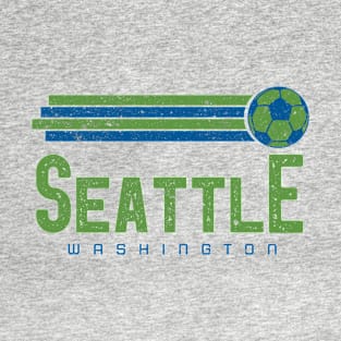 Seattle Soccer Retro Vintage T-Shirt